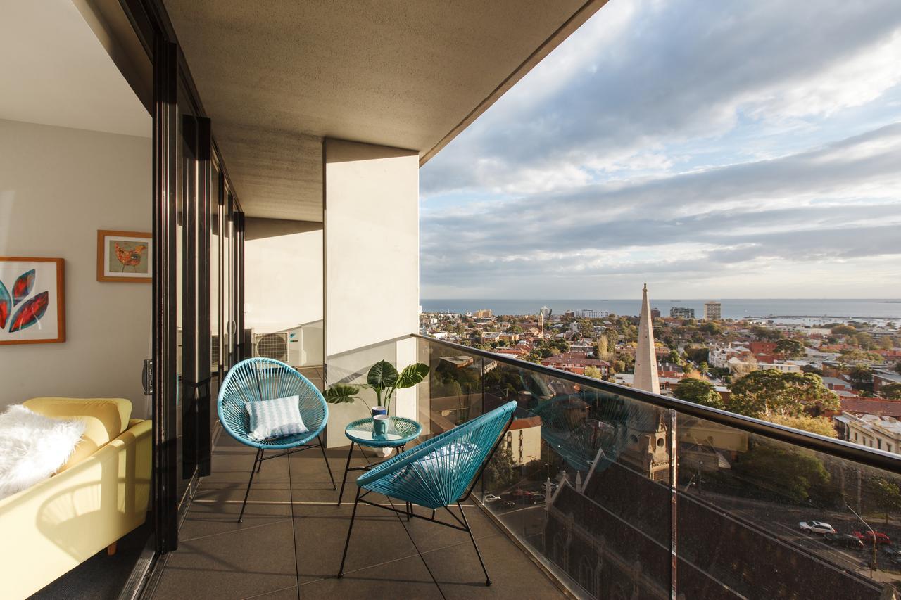 Ascent Apartment With Ocean Views By Ready Set Host Melbourne Eksteriør bilde